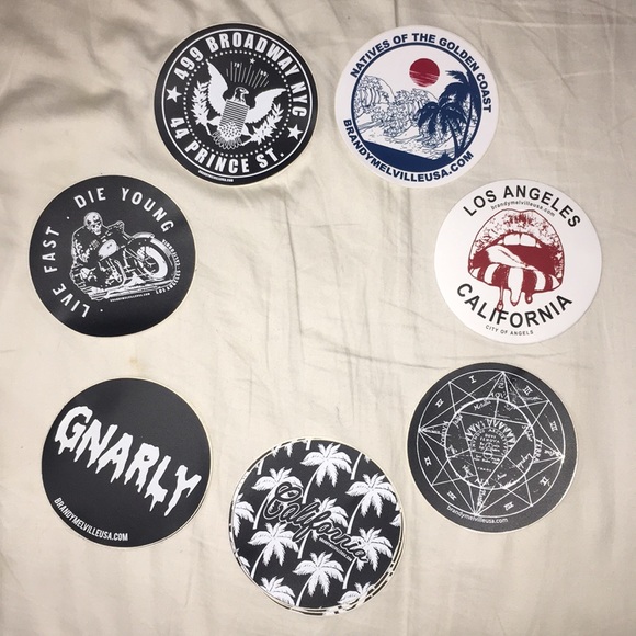 BRANDY MELVILLE STICKERS - Picture 4 of 8